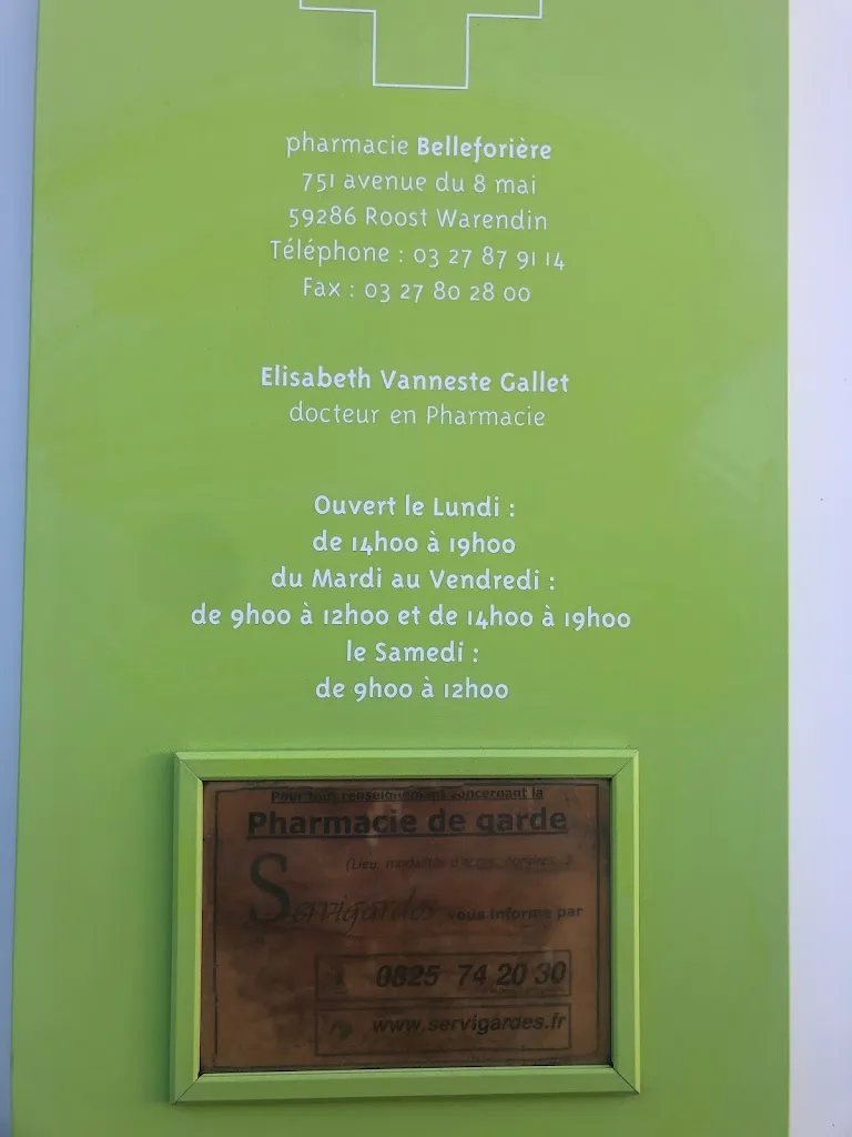 Pharmacie de Belleforiere