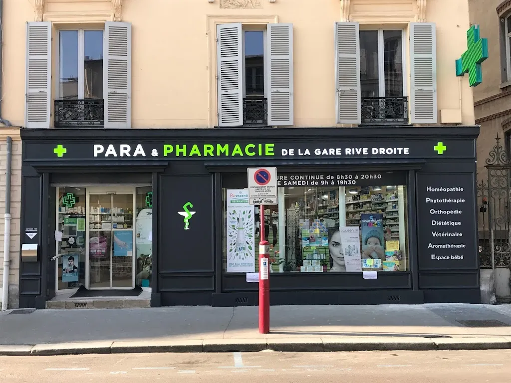 Pharmacie de la Gare Rive Droite.