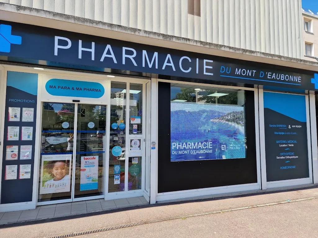 Pharmacie du Mont d'Eaubonne.