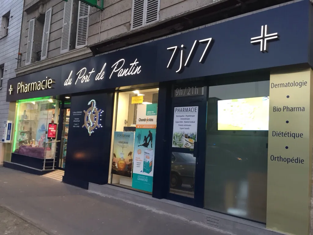 Pharmacie du Port de Pantin 7/7
