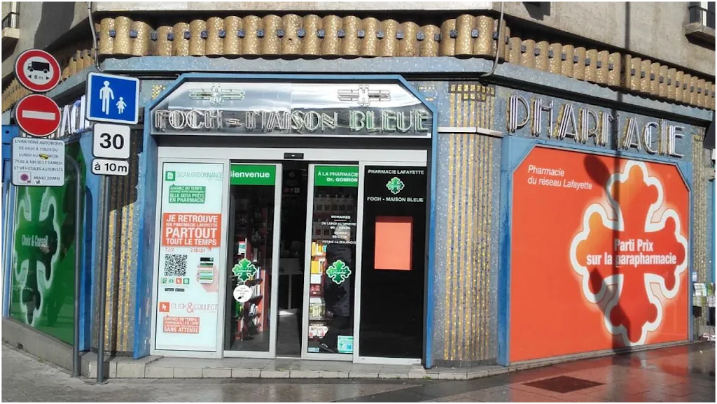 Pharmacie Lafayette Foch Maison Bleue